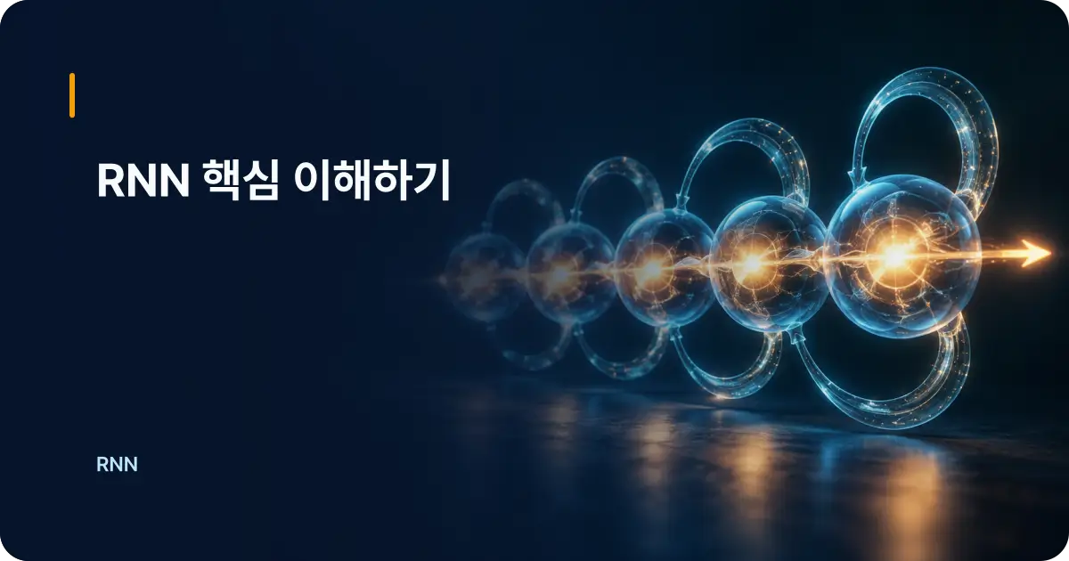 이전 정보를 다음 계산에 전달하는 RNN